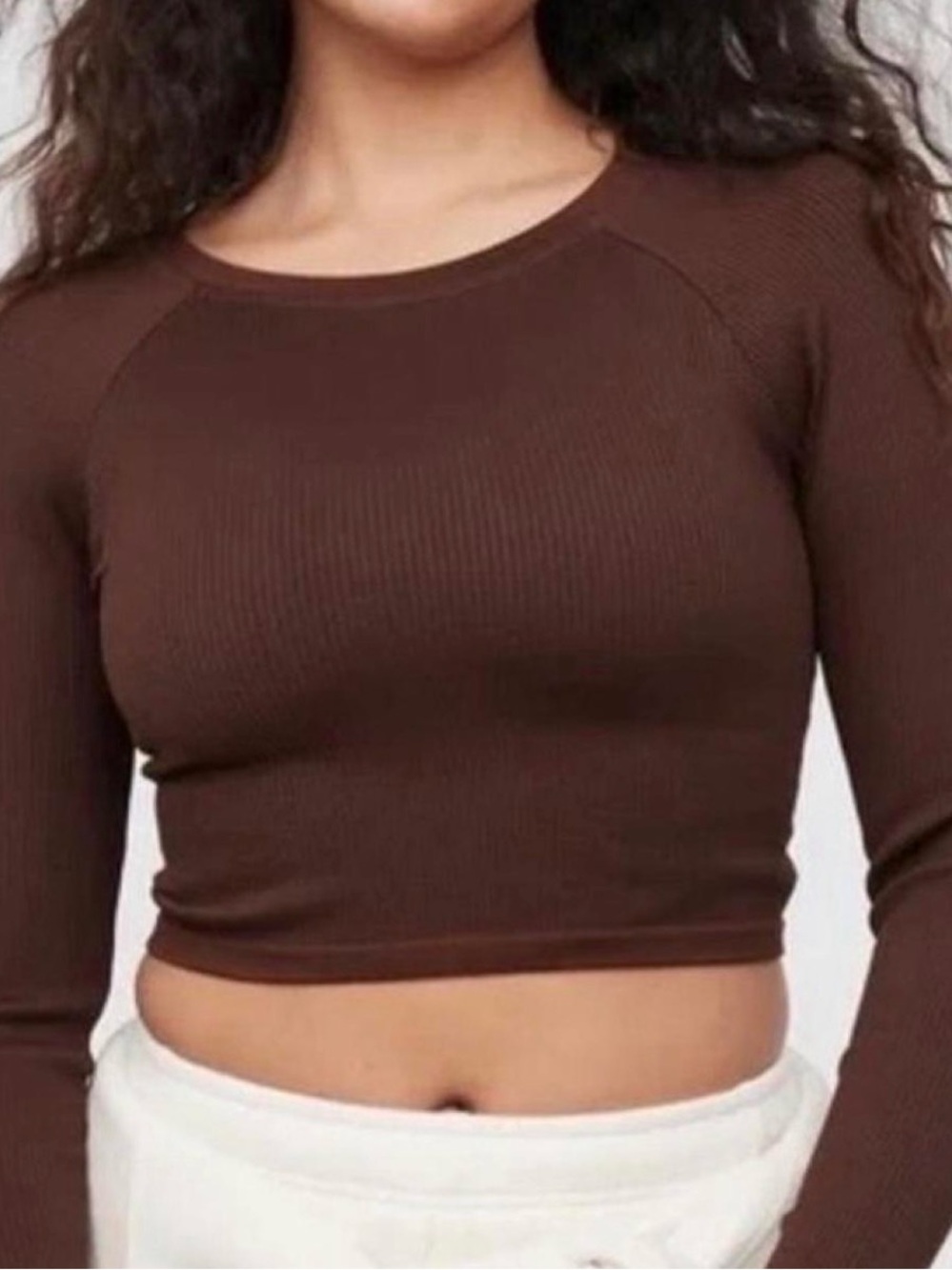 Aerie Offline Seamless Long Sleeve Top Size S